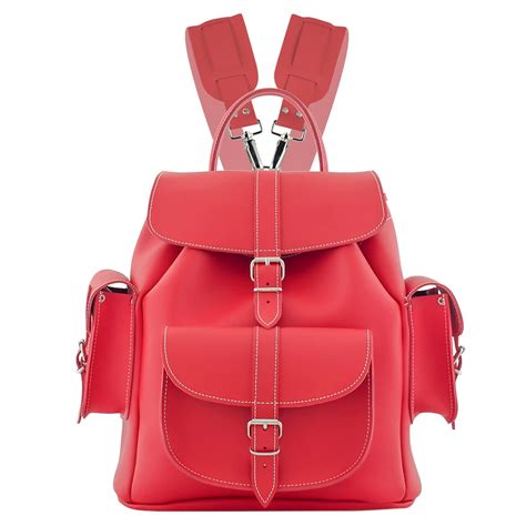 Red Hot In 2021 Leather Backpack Leather Backpacks