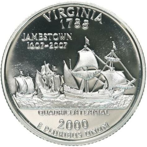 S Silver Proof Virginia State Quarter For Sale Buy Now Online