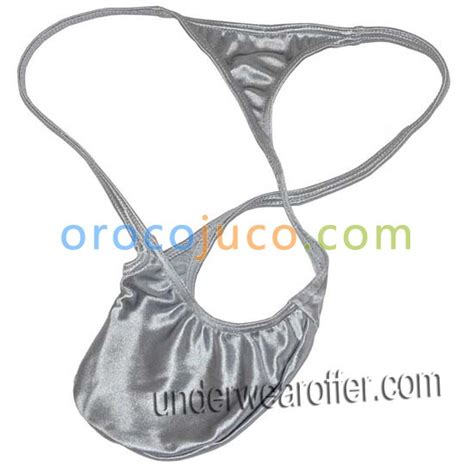 Sexy Men Shiny Micro Thong Bulge Pouch T Back Underwear Guy String Bikini Tanga Mu