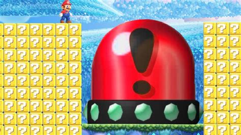 Can Mario Press The Ultimate Switch And Jump Over 999 Item Blocks In