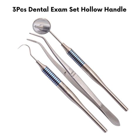 X Dental Examination Set Instruments Basic Dental Set Mirror