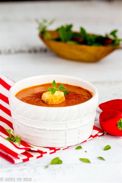 Roasted Red Pepper Soup