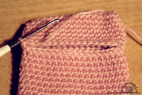 Вяжем крючком чехол для мобильного телефона - Russian-Handmade.com