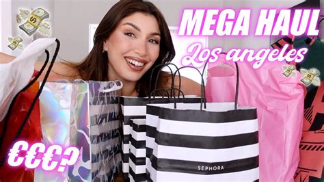 Haul Los Angeles 🩷💸🇺🇸sephora Ulta Skims Ripndip Etc Etc Youtube