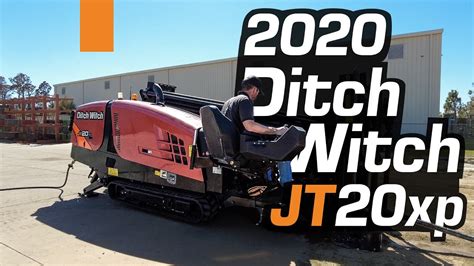 2019 Ditch Witch Jt20xp Horizontal Directional Drill Youtube