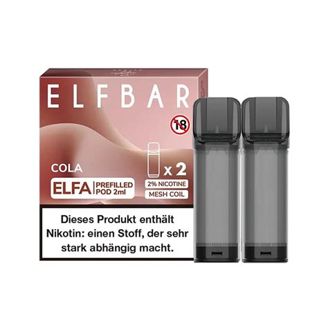 Elfbar Elfa Pods Pod Cola Online Kaufen