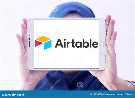airtable software company logo editorial stock image image