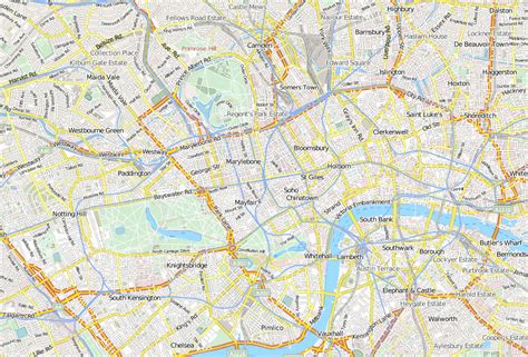 Oxford Street Stadtplan Mit Luftansicht Und Unterk Nften Von London