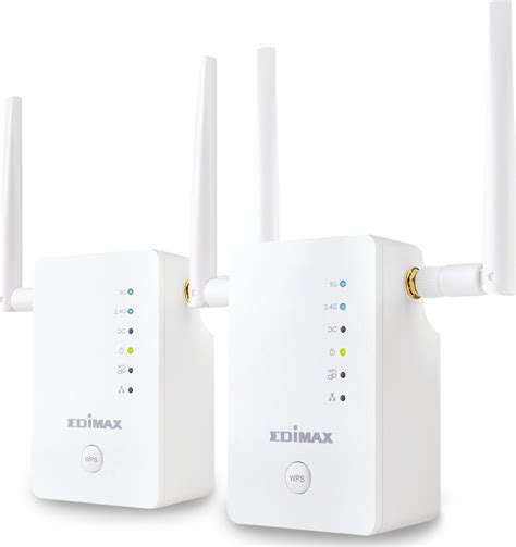 Edimax Gemini Re Kit Wifi Extender Dual Band Ghz Mbps