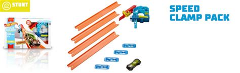 Amazon Hot Wheels Track Builder Unlimited Speed Clamp Pack Toys Games