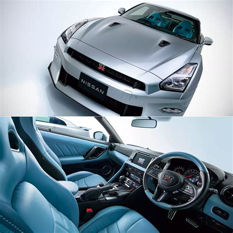 2025 Nissan Gt R Launches In Japan Includes New Blue Heaven Interior Color Techeblog