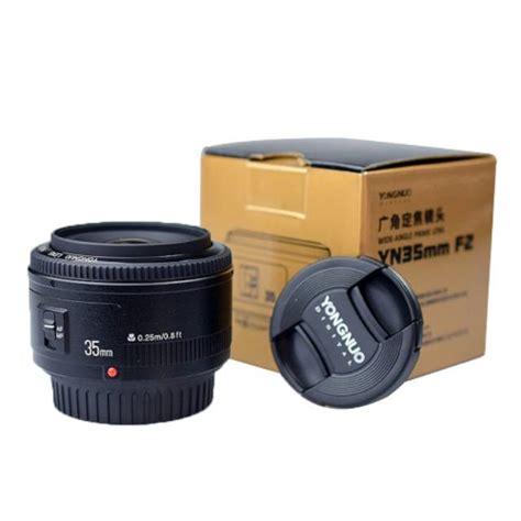 Jual Newbaru Yongnuo Yn 35mm F20 Fix Lens For Canon Ef Prime Fixed