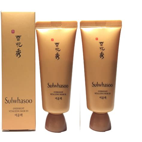 Sulwhasoo Overnight Vitalizing Mask Sample 30ml X 2pcs 60ml K Beauty