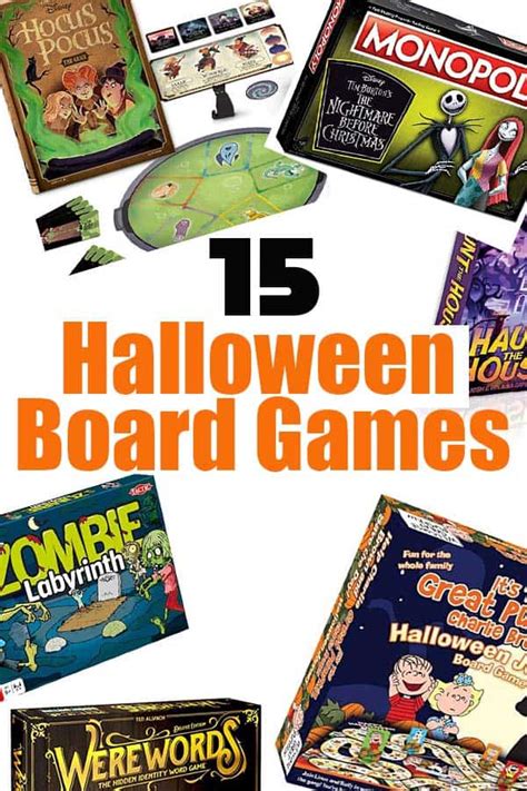 Halloween Board Games - That Fit Fam