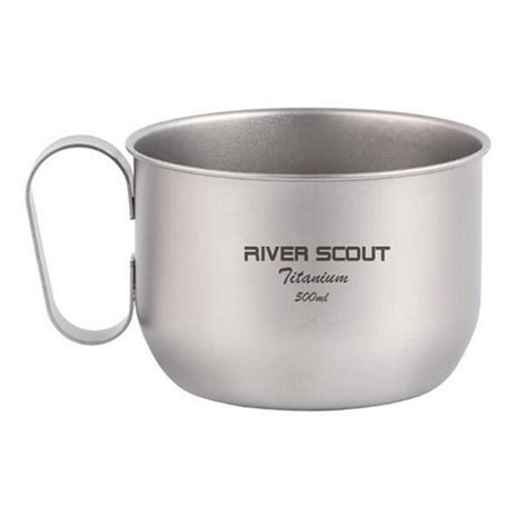 Титановая кружка River Scout TM-03t 500 мл (без крышки)