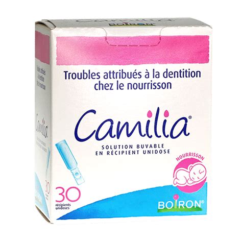 CAMILIA - BOIRON BOIRON Pharmacie du Bocage douleur dentaire