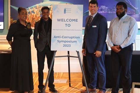 Org Hosts 2023 Anti Corruption Symposium Org Bahamas Foundation