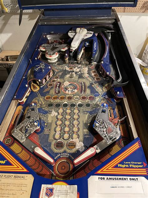 Space Shuttle Pinball Machine