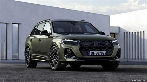 Audi SQ7 | 2025MY (Color: Oak Green Pearl Effect) | Front