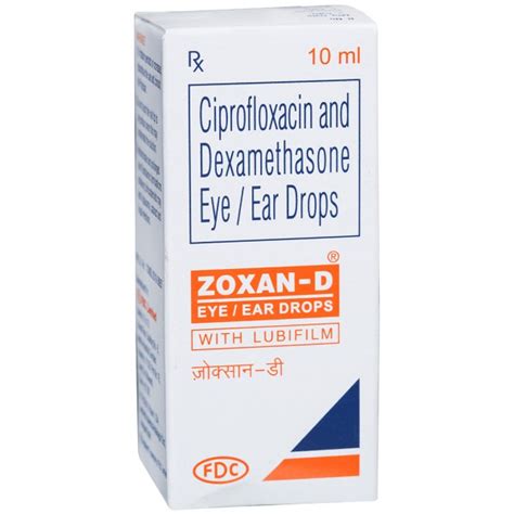 Buy Zoxan D Eye Ear Drop 10 Ml In Wholesale Price Online B2B