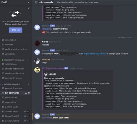 Create a roblox discord server by Colton350 | Fiverr