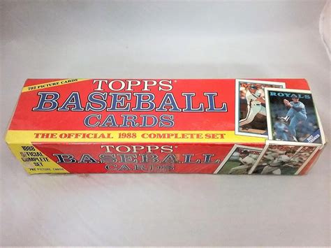 Topps Baseball Cards Factory Sealed Set Sports Souvenirs Amazon