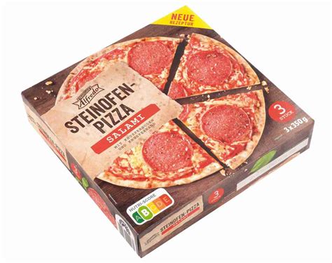 Test Tiefkühl Pizza Pizza Ah Salame Aldi