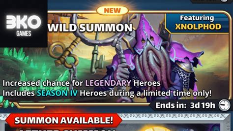 Empires Puzzles Underwild Summons Feat Costume Xnolphod And Bonus