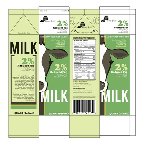 Milk Carton Design :: Behance