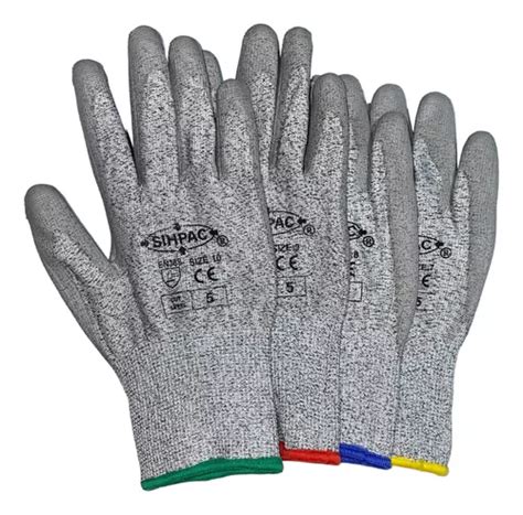 Guantes Anticorte N Hdpe Poliuretano Fibra Vidrio En Meses Sin