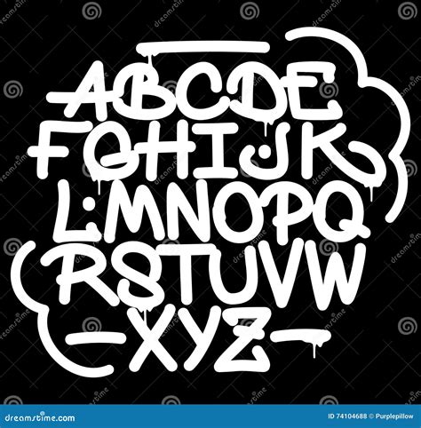 Graffiti Fonts Abc