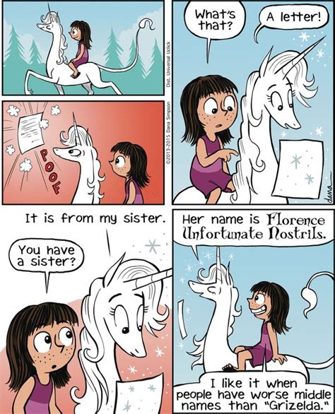 Phoebe And Her Unicorn By Dana Simpson For February 23 2015 Gocomics