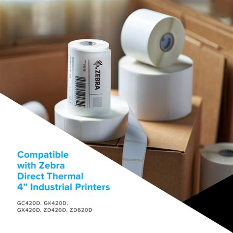 Zebra X In Direct Thermal Paper Labels Z Perform D Permanent