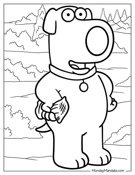 family guy coloring pages 4