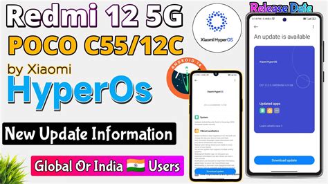 Hyperos Update Redmi G Poco C Redmi Cfinally Update Release