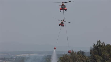 Los Medios Aéreos Harán Descargas Muy Selectivas Para Evitar Reproducciones En El Incendio De