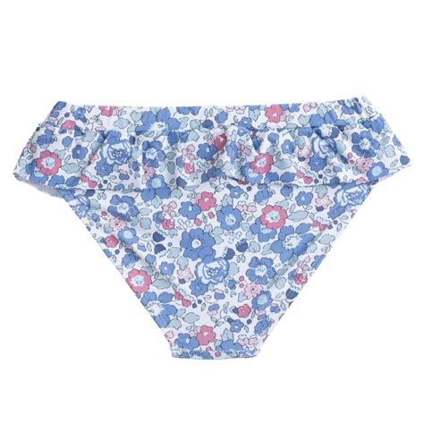 Zoelle Bikini Pants Betsy B Made With Liberty Fabric Petit Crabe