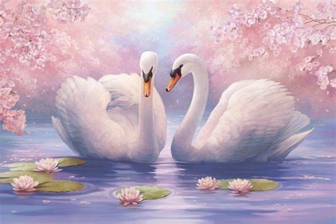 "Арт-Художник". Все для Творчества и Хобби | Swan painting, Swans art ...