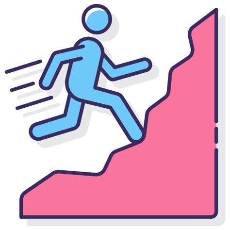 Trail Running Free People Icons