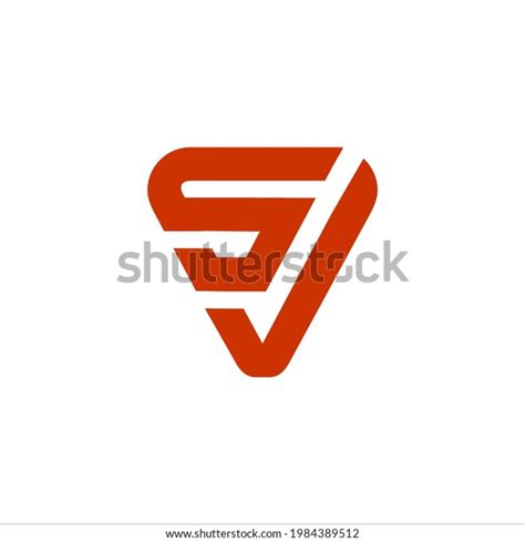 S V Logo Design Vector Sign Stock Vector Royalty Free 1984389512