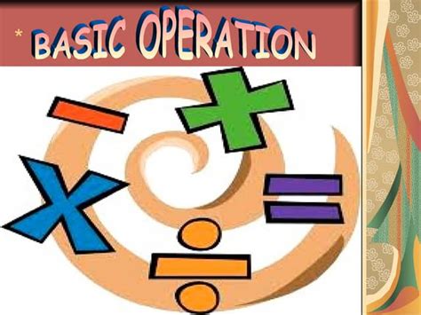 Basic Operations In Mathematics Ppt