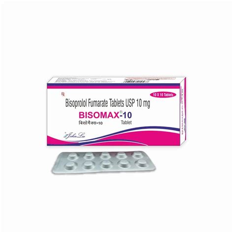 Bisoprolol Fumarate Usp Mg Bisomax At Rs Stripe Bisoprolol