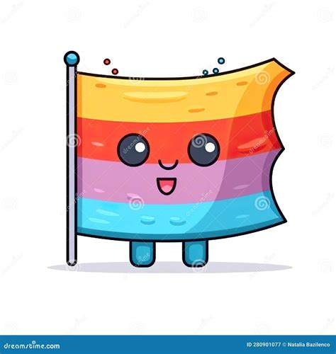 Lgbtq Mascot Logo Lgbtqia Mascot For Pride Parade T Shirt Magnets