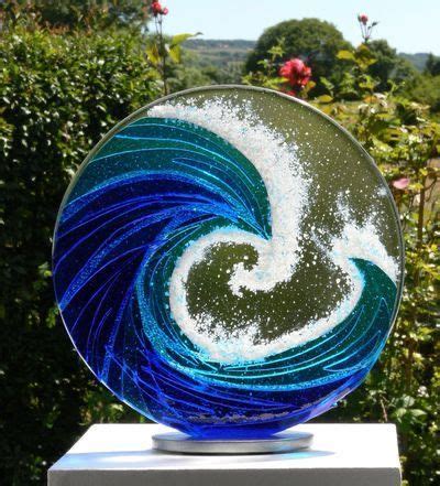 Pin By Serpil Serdar On Turkuaz Fused Glass Wall Art Glass Art