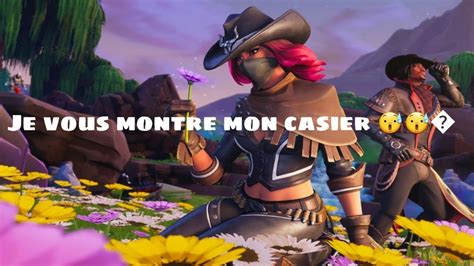 Je Montre Mon Casier Fortnite Youtube