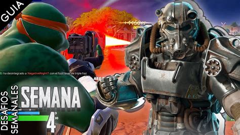 Como Completar Todas Las Misiones Semanales De La Semana De Fortnite