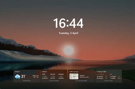 New Lock Screen Widgets for Windows — LazyAdmin