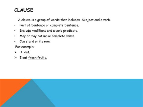 Clauses And Its Types English Pptpptx