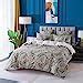 Amazon FADFAY Paisley Duvet Cover Set 100 Cotton Ultra Soft Blue