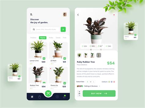 Plant Store App Ui By Paresh Srichandan On Dribbble